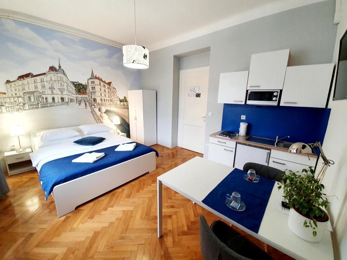 B&B Vila Teslova Ljubljana Eksteriør billede